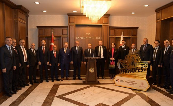 Samsun TSO yönetimine başarılar dilediler