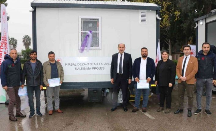 Seyyar arıcılara yaşam konteyneri