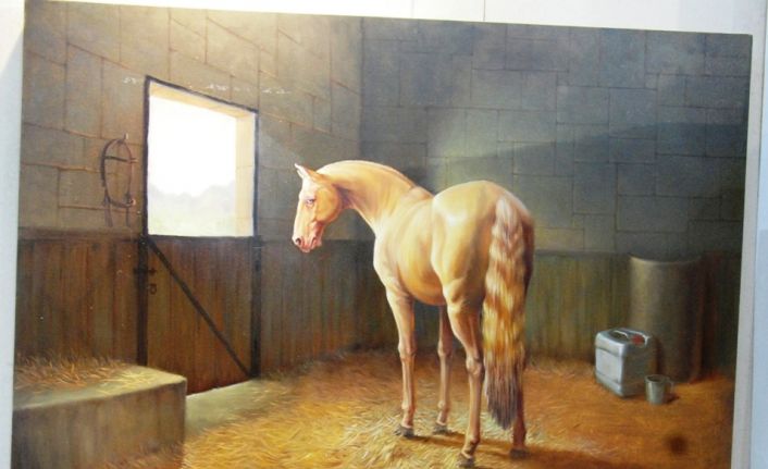 TJK 11. Resim Yarışması sergisi Adana’da ziyarete açıldı