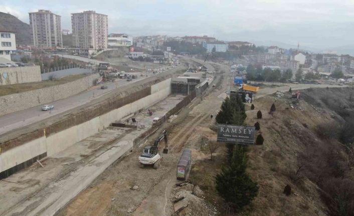 Trafik çilesini sona erdirecek projenin yüzde 90’ı tamamlandı