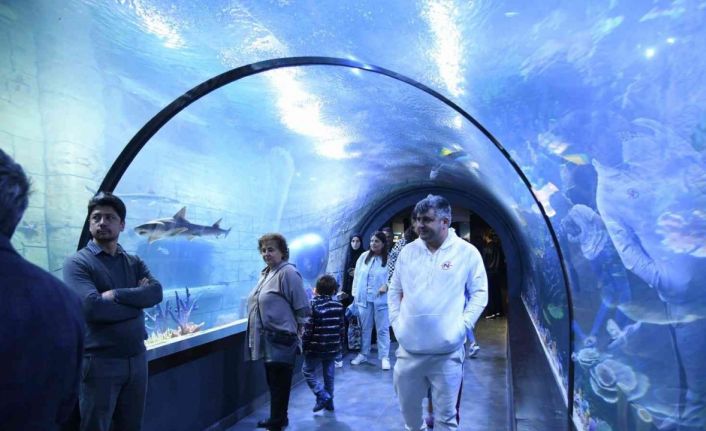 Tünel Akvaryum’un ziyaretçi sayısı 200 bini geçti