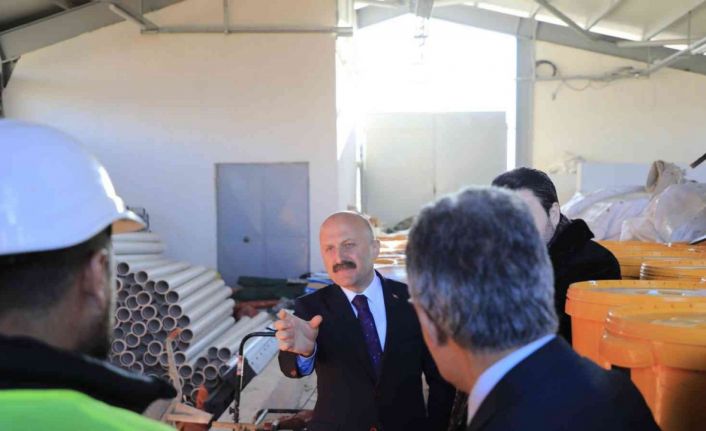 Türkiye’ye örnek olacak Ahırlar Projesi’nin yapımı tüm hızıyla devam ediyor