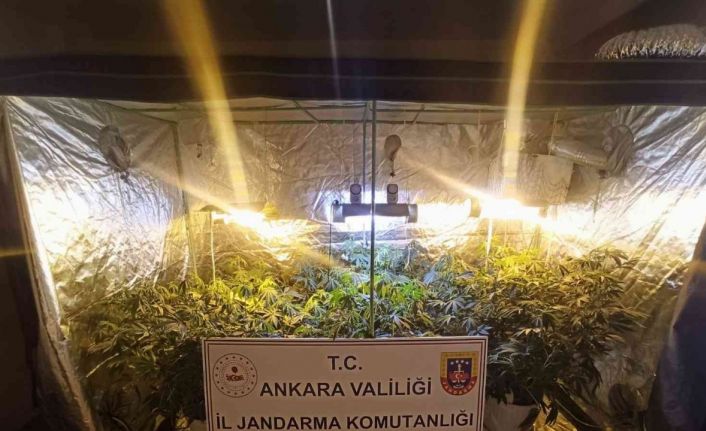 Uyuşturucu imali için evini seraya çeviren zehir tacirlerine jandarma göz açtırmadı