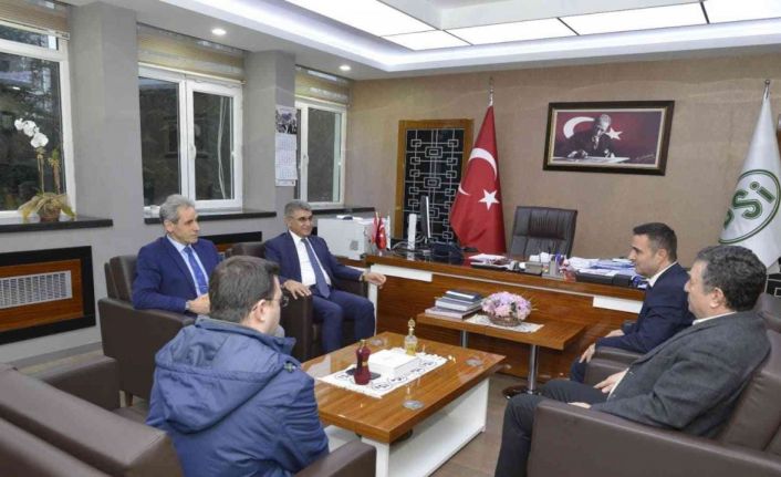 Vali Gürel kentte devam eden projeler için Kastamonu’da bölge müdürlerini ziyaret etti