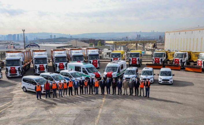 Yenimahalle Belediyesi araç filosunu 505’e yükseltti