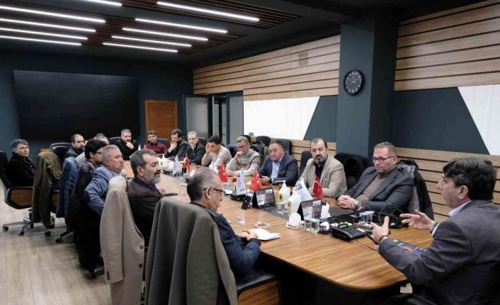 Başkan Saraç, ETGB’de yer alan firmalarla görüştü