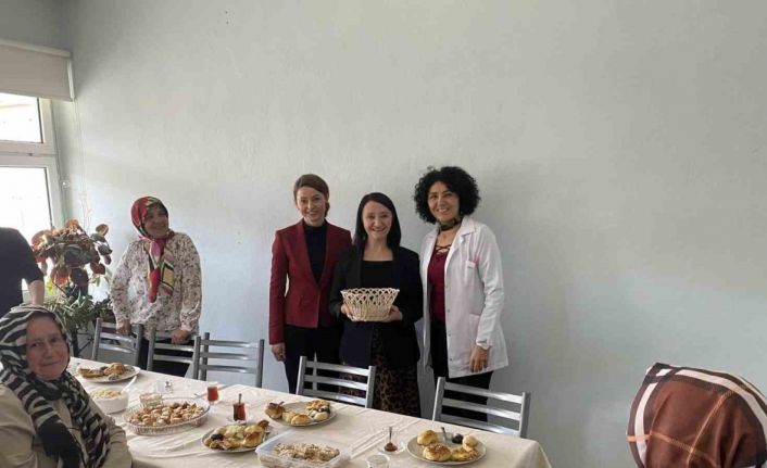 Başkan Tekin ve Müdür Akyol kursiyerler ile bir araya geldi