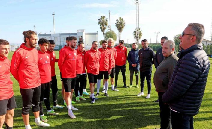 Başkan Yalçın’dan Talasgücü’ne moral ziyareti