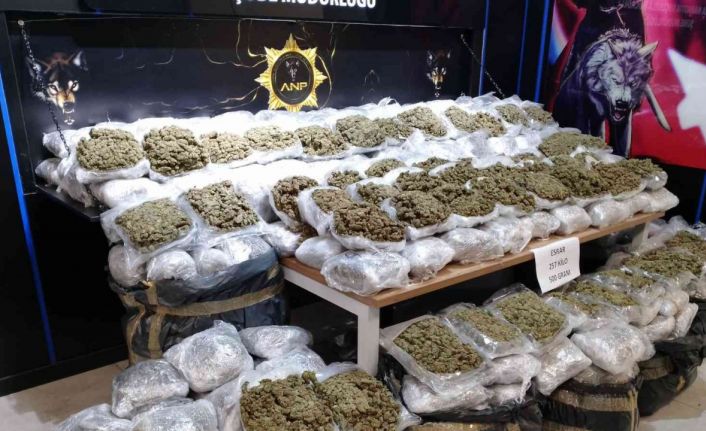 Başkent’te yapılan operasyonda 257 kilo 500 gram esrar ele geçirildi