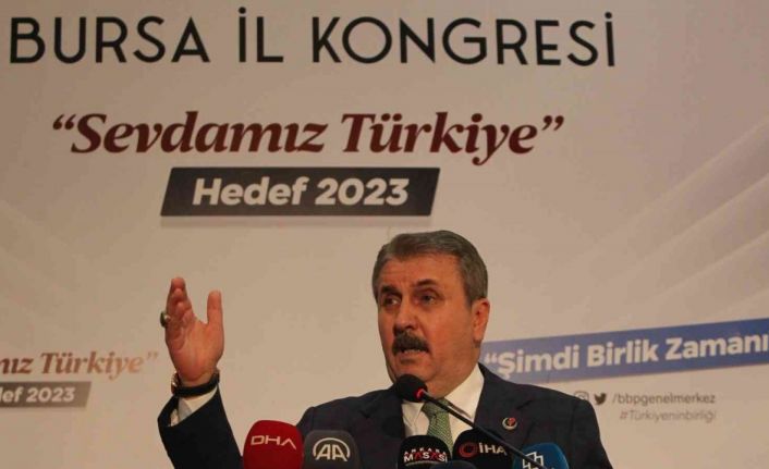 BBP Genel Başkanı Mustafa Destici: "6’lı masada kim doğru söylüyor?"