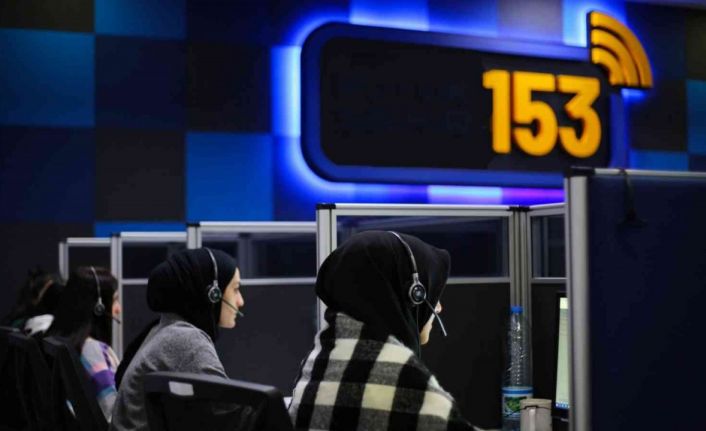Belediyenin çağrı hattına 2022 yılında 21 bin 599 kişi ‘alo’ dedi