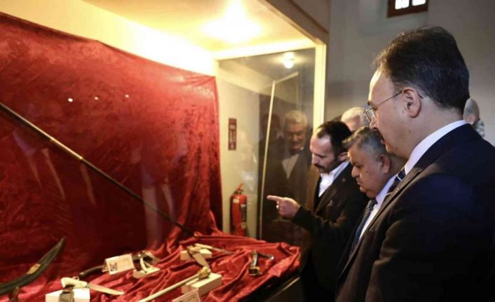 Bilecik’te ‘Kahraman Türk Büyükleri Savaş Aletleri Sanat Sergisi’ açıldı