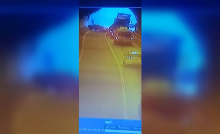 Bir kişinin öldüğü kazanın güvenlik kamerası görüntüleri ortaya çıktı