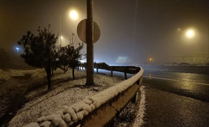 Bolu Dağı beyaza büründü