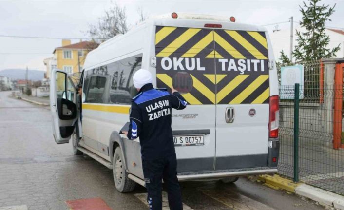 Büyükşehir’den Okul servislerine sıkı denetim