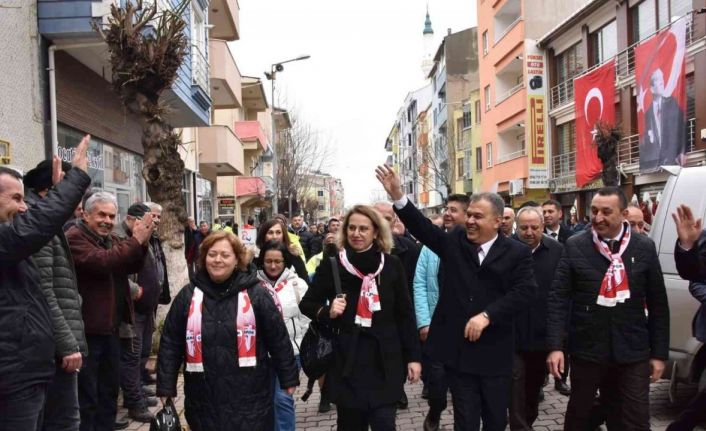 Çan’da deve güreşleri öncesi kortej yürüyüşü düzenlendi