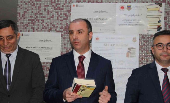 Çorum’da tutuklu ve hükümlüler için kitap bağışı kampanyası başlatıldı