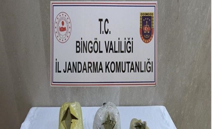 Dere yatağına gizlenmiş uyuşturucu bulundu