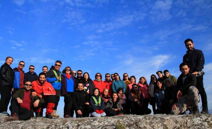 Doğa tutkunları 20 dereceyi bulan sıcaklığı kaçırmadı