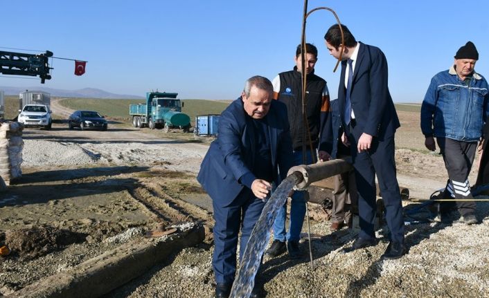 DSİ İscehisar’da sondaj kuyusu açtı