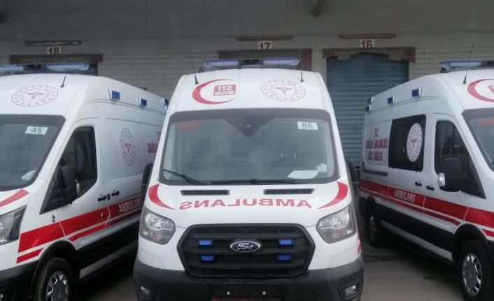 Düzce’de ambulans sayısı 45’e yükseldi