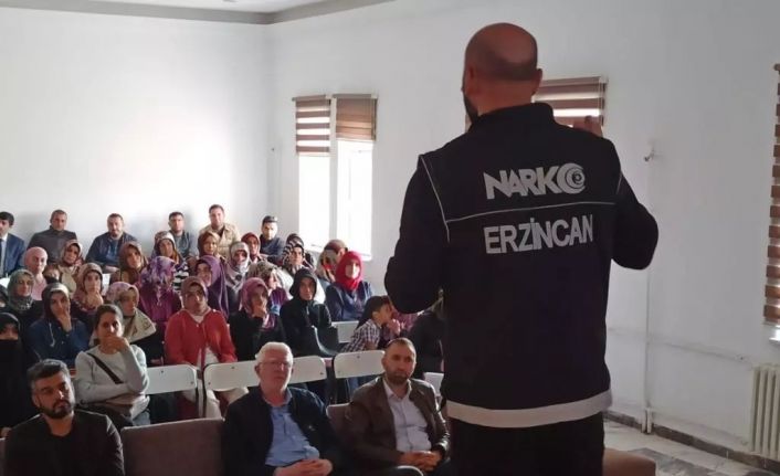 Erzincan’da 2022 yılı içerisinde 49 bin 511 kişiye uyuşturucu bağımlılığı anlatıldı