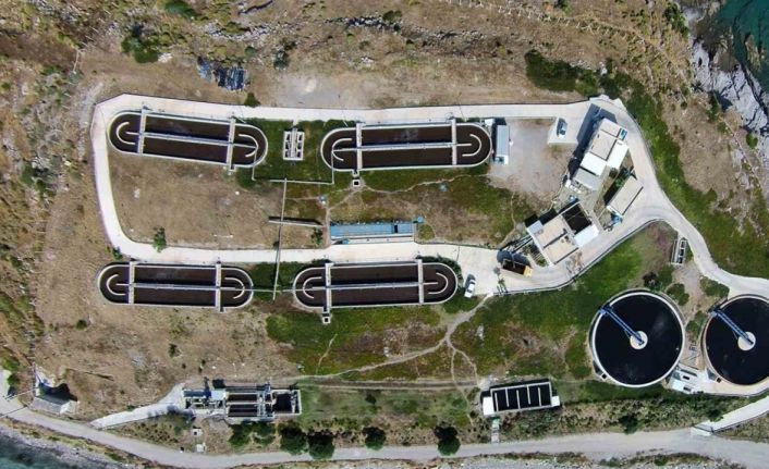 Gümbet ve Gümüşlük arıtma tesislerinin yüzde 77’sini tamamladı