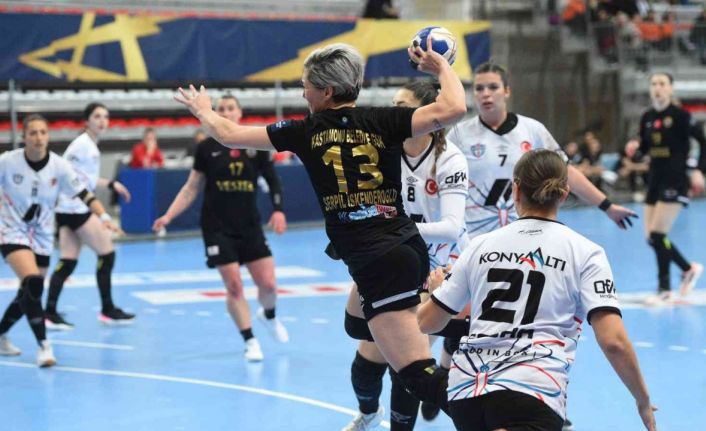 Hentbol Kadınlar Süper Ligi: Kastamonu Belediyespor: 27 - Konyaaltı Belediyespor: 27