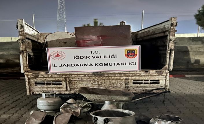 Iğdır’da köylerde hırsızlık: 2 gözaltı