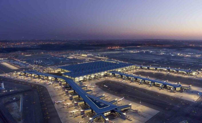 İstanbul Havalimanı Ocak ayı günlük ortalama bin 229 uçuş ile Avrupa’nın zirvesinde