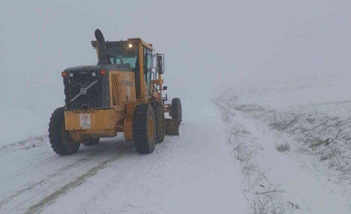 Kahramanmaraş’ta karla mücadele