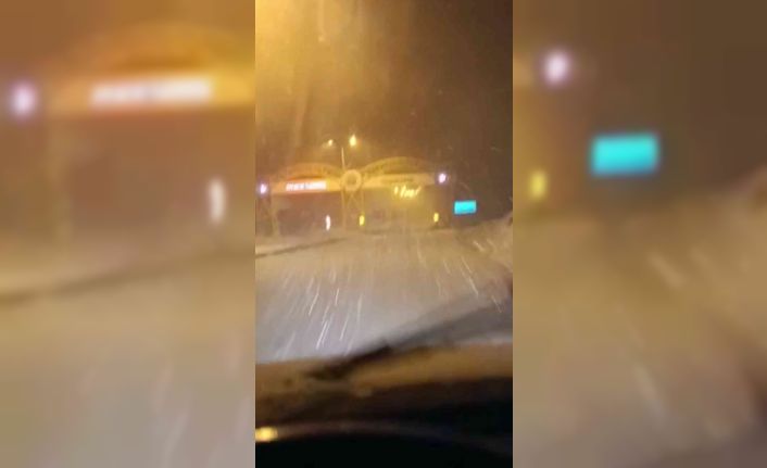 Karabük’te kar yağışı etkili oluyor