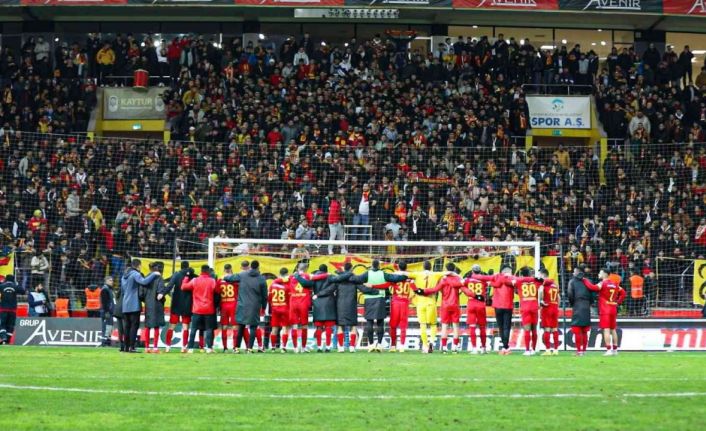 Kayserispor 4 maç sonra kazandı
