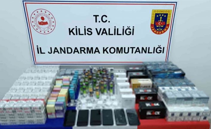 Kilis’te 690 paket kaçak sigara ele geçirildi