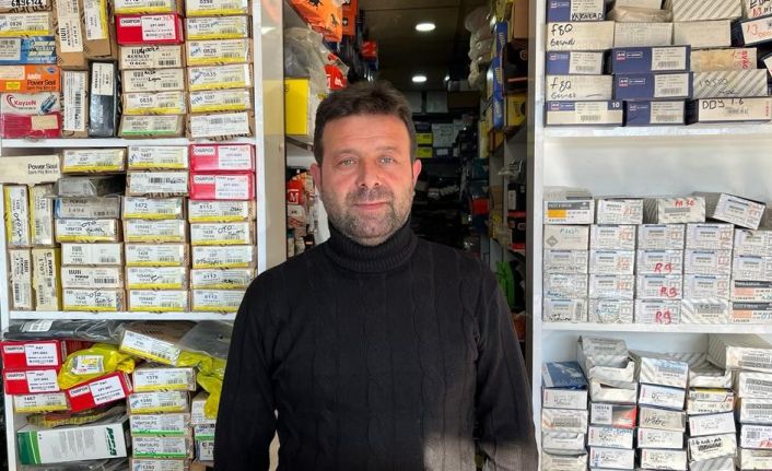 Kış ayları yedek parça satışı yapan esnafın yüzünü güldürdü
