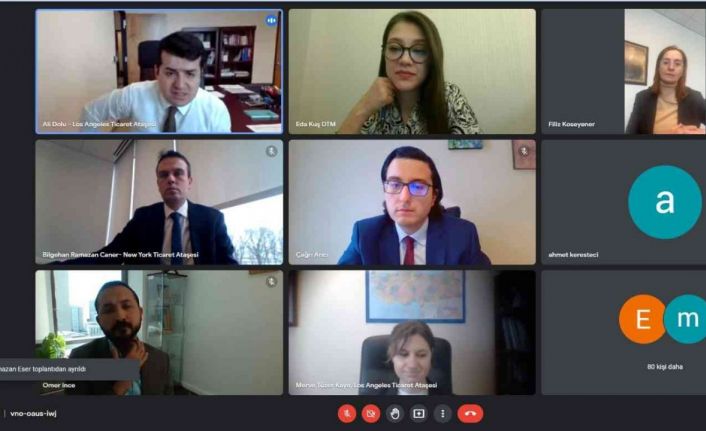 KTO Dış Ticaret Merkezi tarafından "Amerika Pazarına Giriş ve Fırsatlar" webinarı gerçekleştirildi