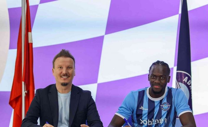 Mavi lacivertliler golcüsünü açıkladı... Cherif Ndiaye Adana Demirspor’da