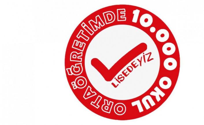 MEB ’Ortaöğretimde 10 Bin Okul Lisedeyiz Projesi’ni hayata geçiriyor
