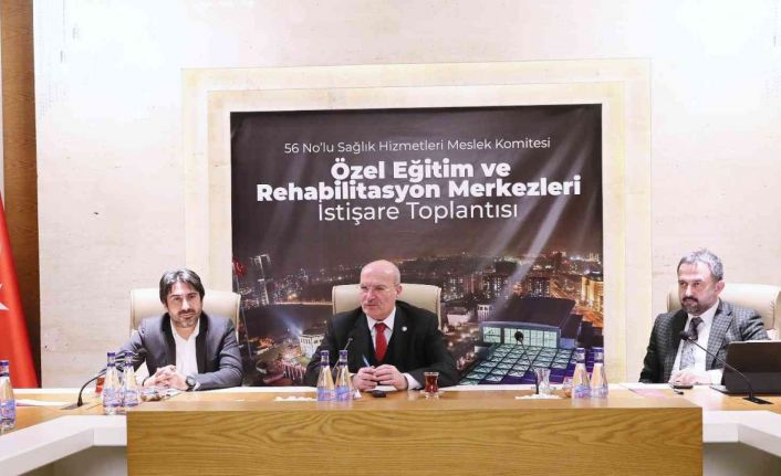 Özel eğitim ve rehabilitasyon merkezi sektörü temsilcileri ATO’da bir araya geldi