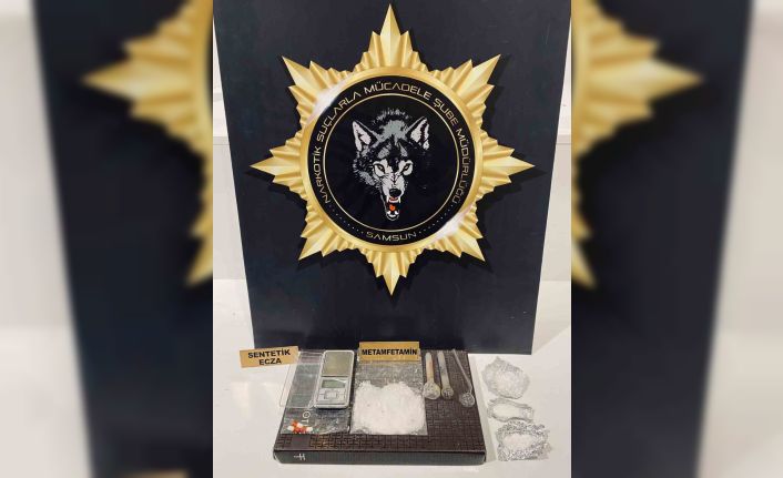 Samsun’da 2 kişi uyuşturucu ticaretinden gözaltına alındı