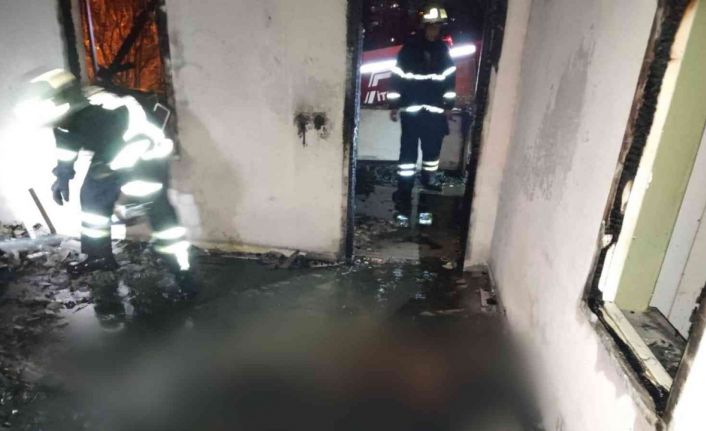 Samsun’da ev yangını: 1 ölü