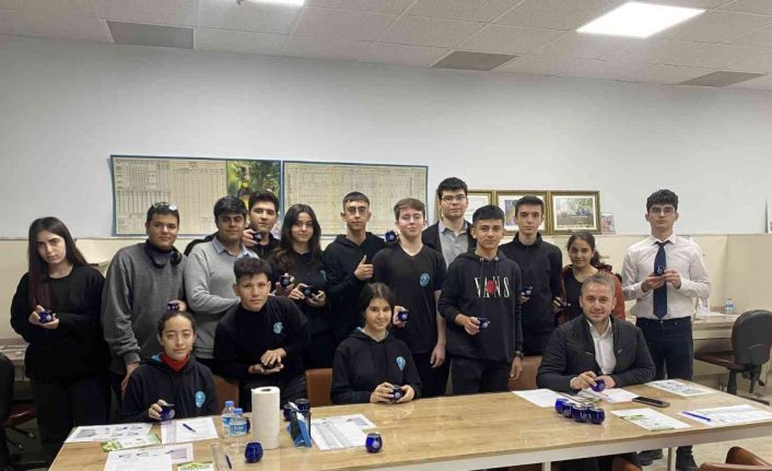 Saniye Hüseyin Balya M.T.A.L. öğrencileri ile zeytinyağı duyusal tadım etkinliği gerçekleşti