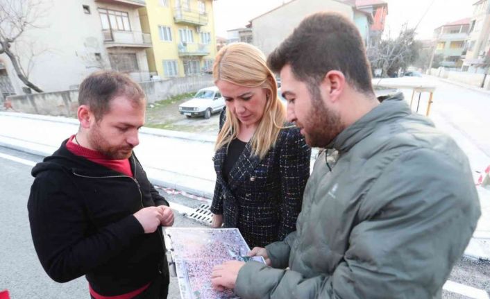 Sevindik’teki yol ve kaldırım çalışmalarında sona gelindi