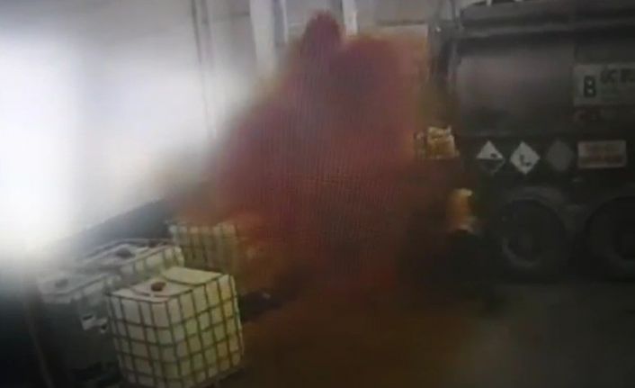 Tarım Kredi Süt Ürünleri fabrikasındaki kazanın görüntüleri ortaya çıktı