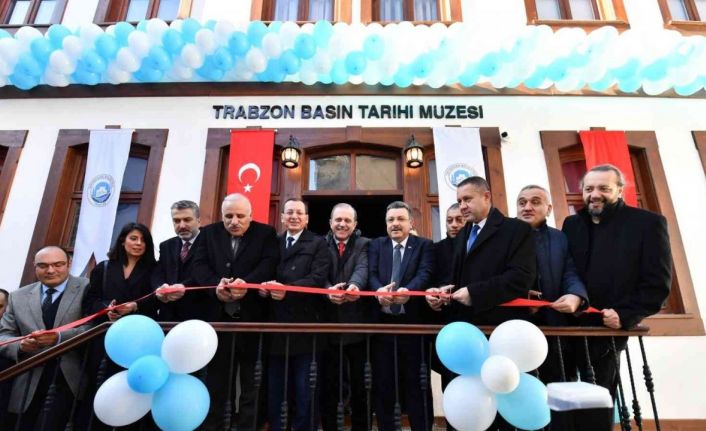 Türkiye’nin içinde en fazla materyal bulunan Basın Müzesi Trabzon’da dualarla açıldı