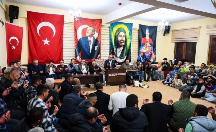 Uşak protokolü cem törenine katıldı