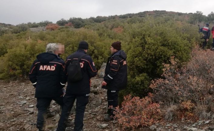 Uşak’ta kayıp yaşlı adam için arama çalışması başlatıldı