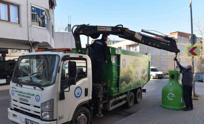 Yıldırım’da 4 bin 350 ton atık cam toplandı