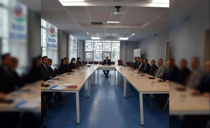 Yılsonu değerlendirme toplantısı yapıldı