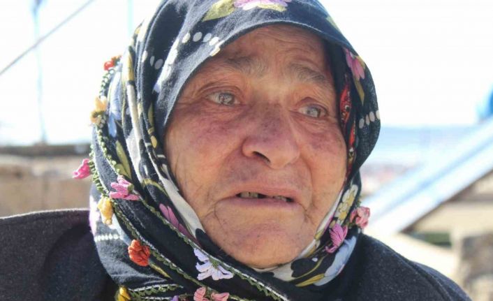 70 yaşındaki Fatma Özdilli yaşadığı korku dolu anları gözyaşları içinde anlattı